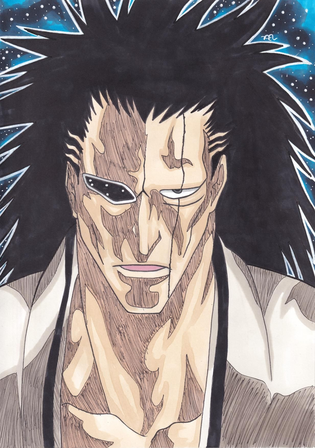 Print Bleach - Zaraki