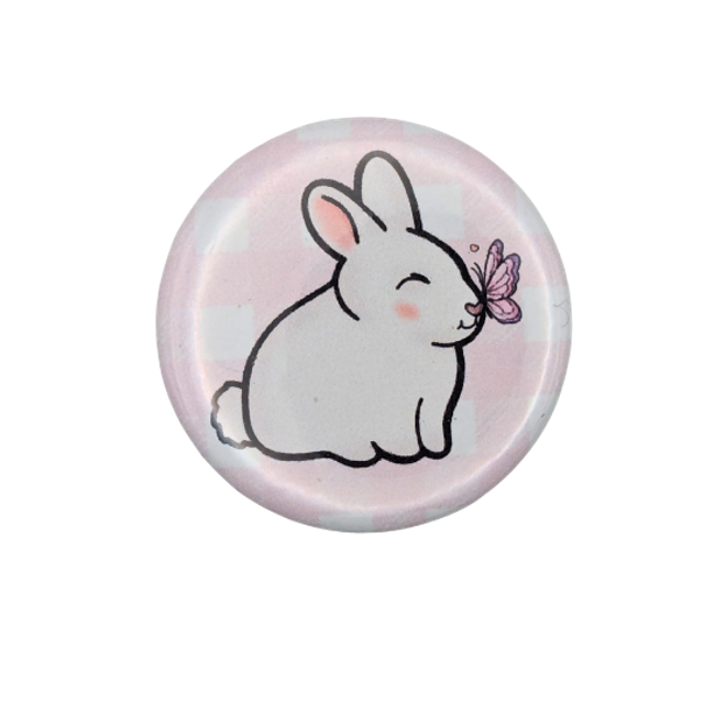 Magnet lapin blanc