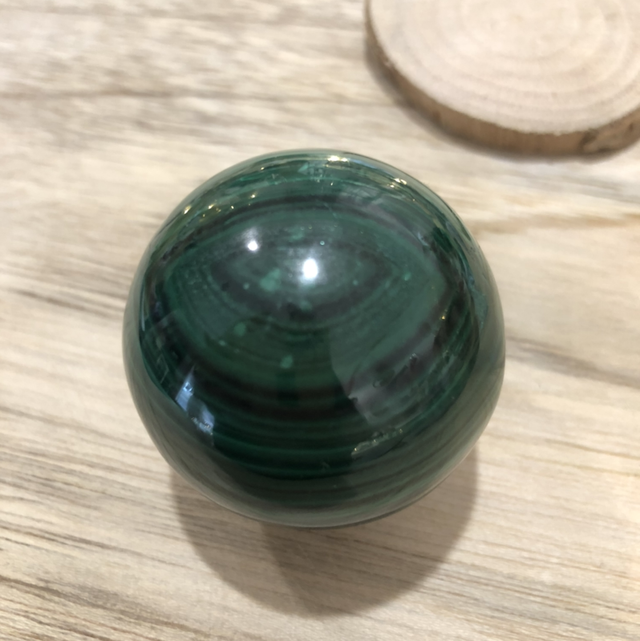 Sphère malachite 