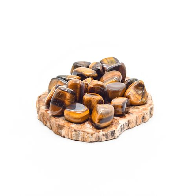 pierre roulée oeil de tigre 