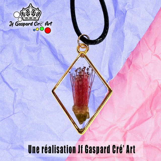 Collier 🌺 &quot;Cœur de Pétale&quot;