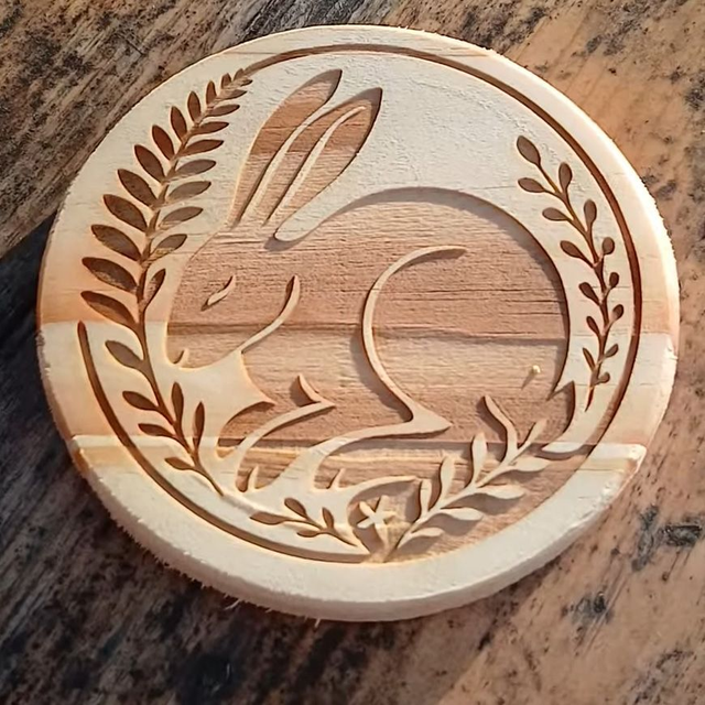Sleeping Hare Coaster 