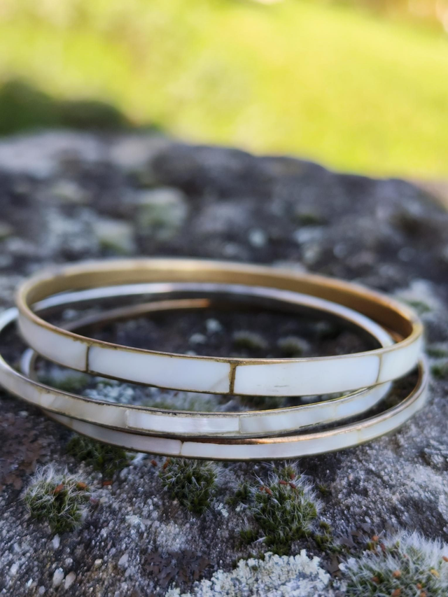 Bracelets 'Trio Nacré'