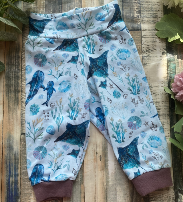 Seaside Paradise Leggings 3-6m