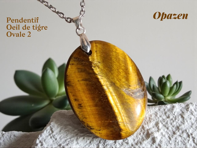 Pendentif Oeil de tigre 