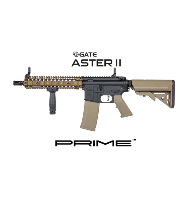 REPLIQUE LONGUE 6MM SA-P19 DANIEL DEFENSE ASTER II CHAOS BRONZE BRUSHLESS