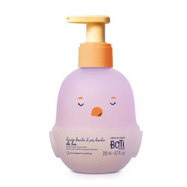 Loção Corporal Banho e Pós-Banho Boti Baby Lua 200ml 63453