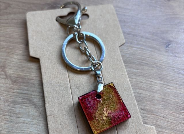 Resin keyring 