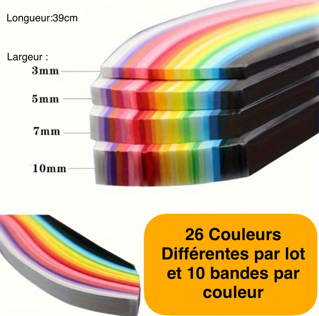 Papier pour Quilling 