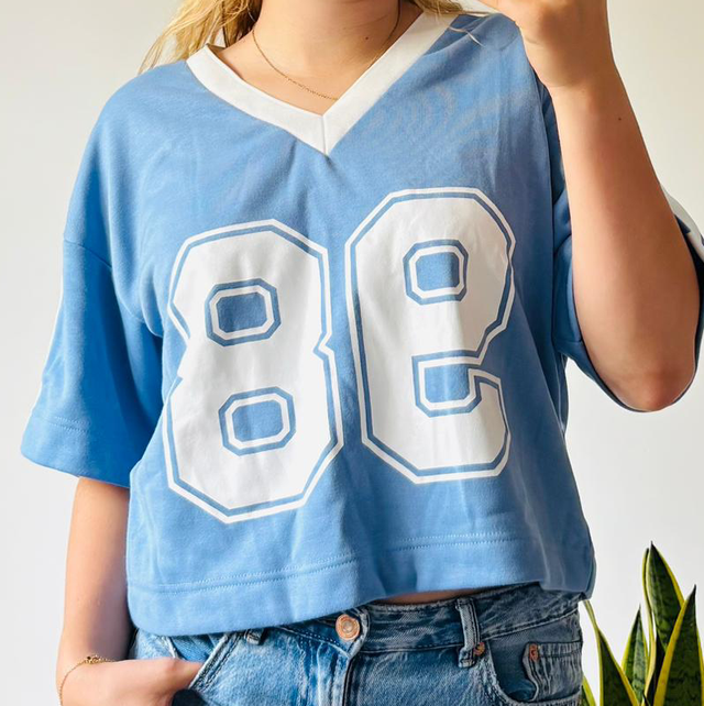 T-shirt 98 lichtblauw 