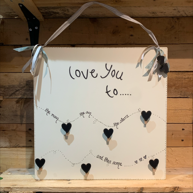 Love You Memo Board 