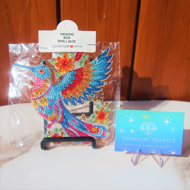 Hummingbird Hanging Sign