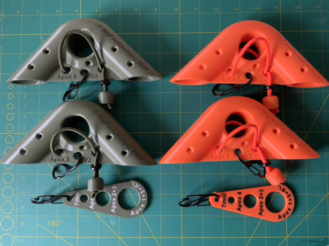 Apex 5 - Ridge Line Tarpaulin Bracket - Lavvu Tarp Bushcraft