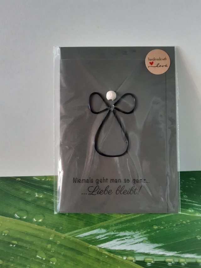 Grußkarte - Trauer, Engel