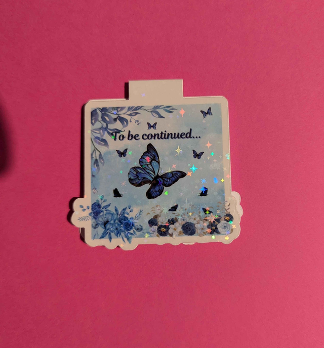 Magnetic Bookmark - Butterflies