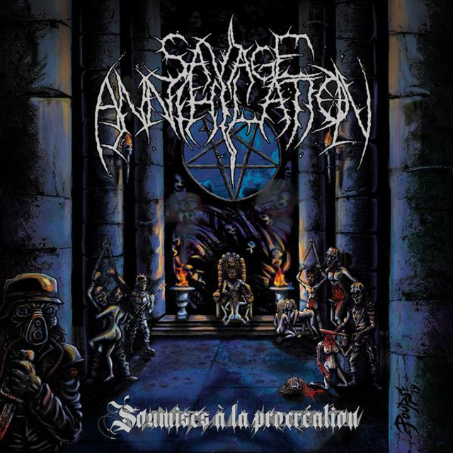 SAVAGE ANNIHILATION - Soumises À La Procréation - CD Ep Digi