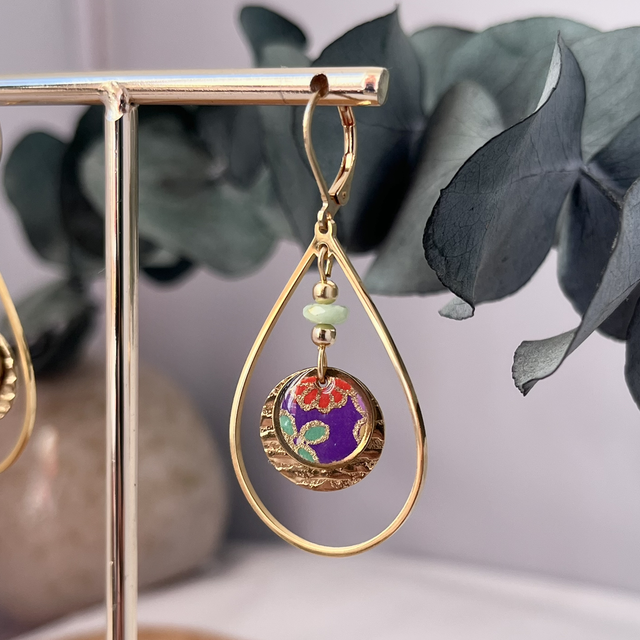 Boucles d’oreilles acier inoxydable