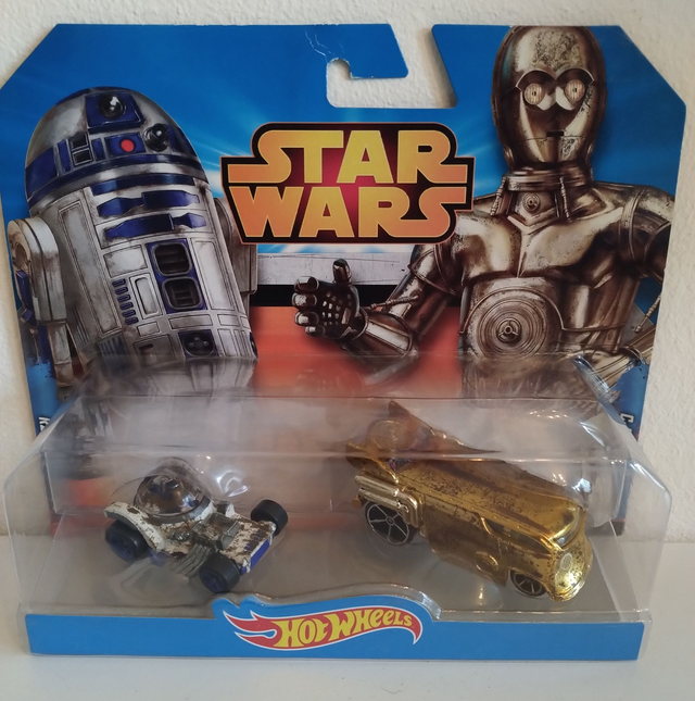 Hot Wheels - Star Wars 2 pack R2D2 &amp; C3PO