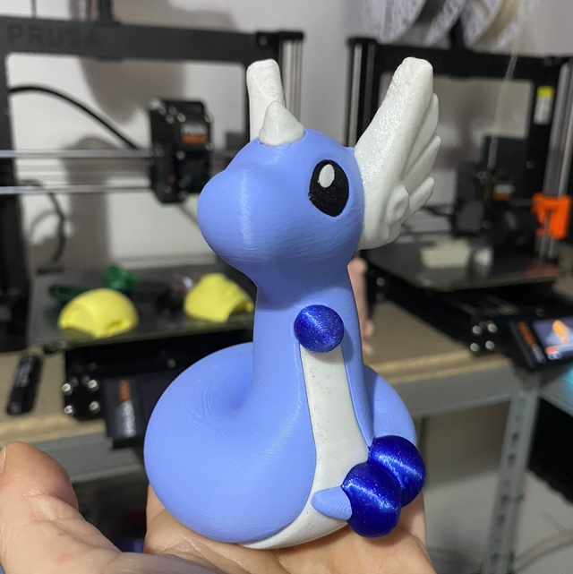 Fanart pla effetto multicolor o glitter