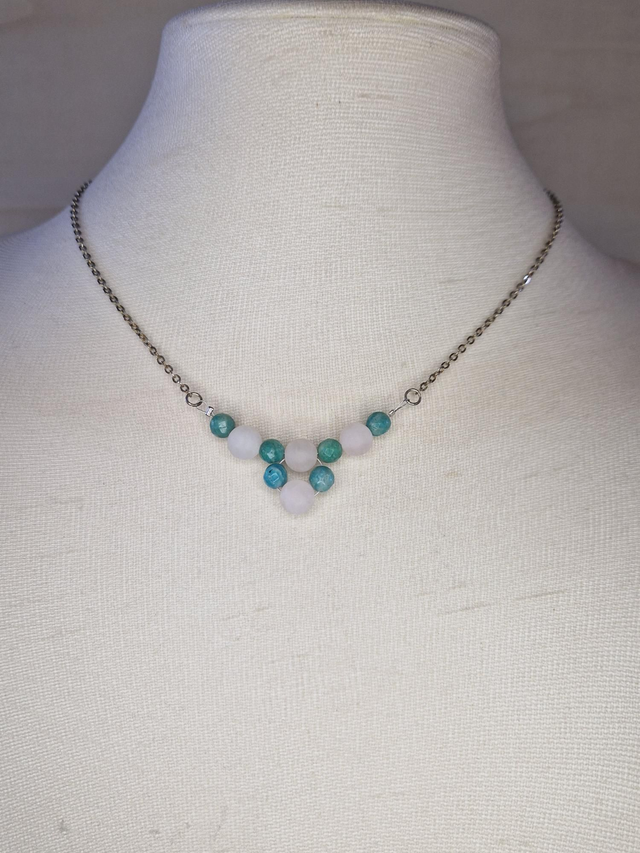 Jade, Quartz rose / 065