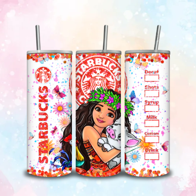 Tumbler Starbuck Paillettes Viana