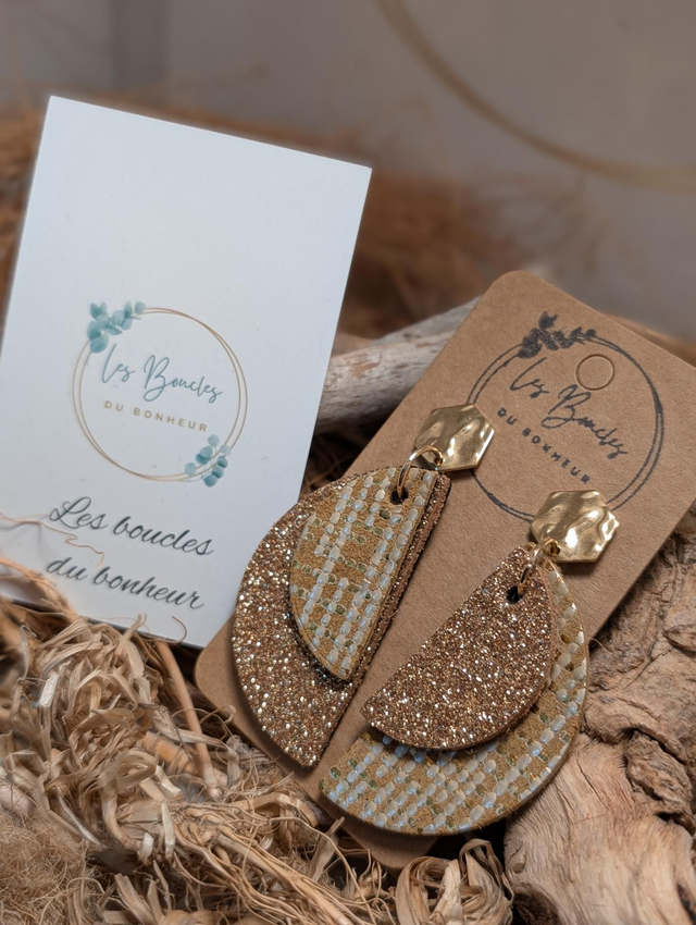 Boucles d'oreilles Ama a005