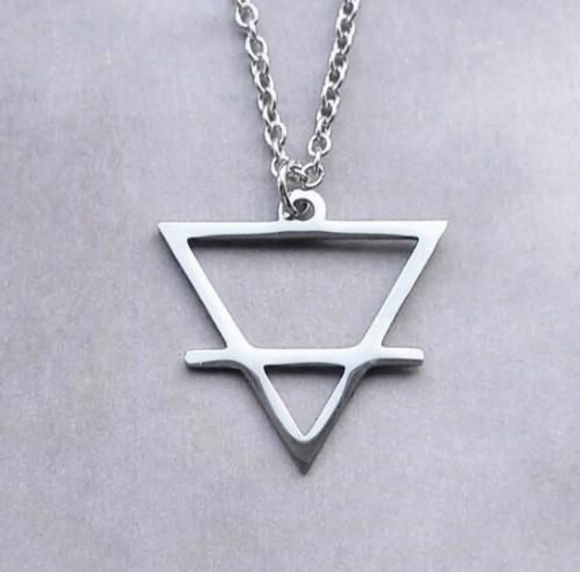 Elements Steel Necklace - Earth