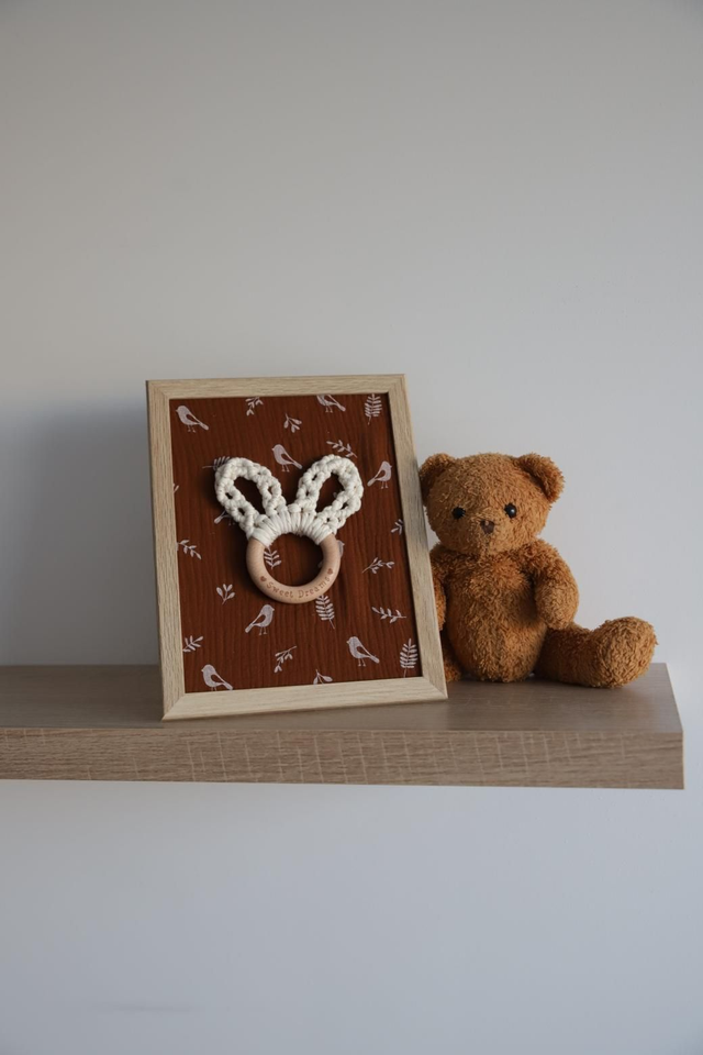 LOUNA ~ Cadre photo brun