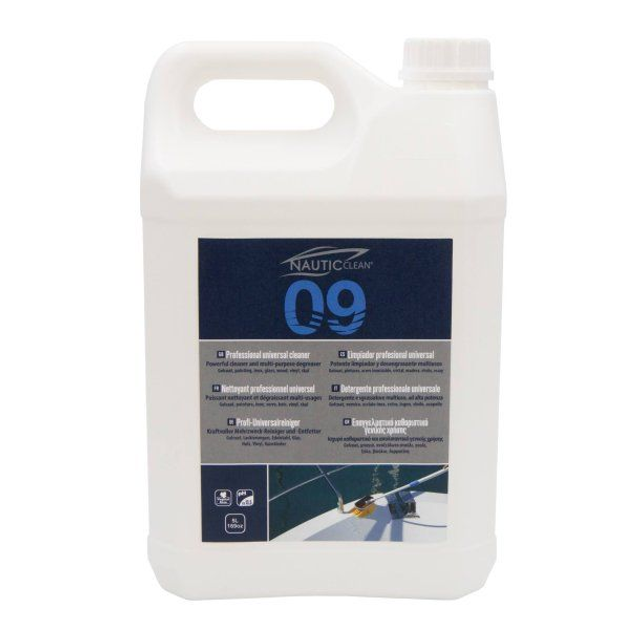 NAUTIC CLEAN 09 NETTOYANT PROFESSIONNEL UNIVERSEL 5L / PROFESSIONAL UNIVERSAL CLEANER 5L