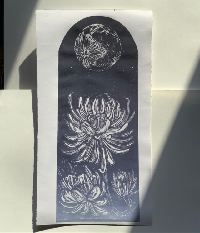 Purple Queen Of The Night Print