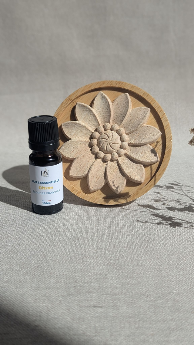Diffuseur en bois &amp; huile essentielle de citron