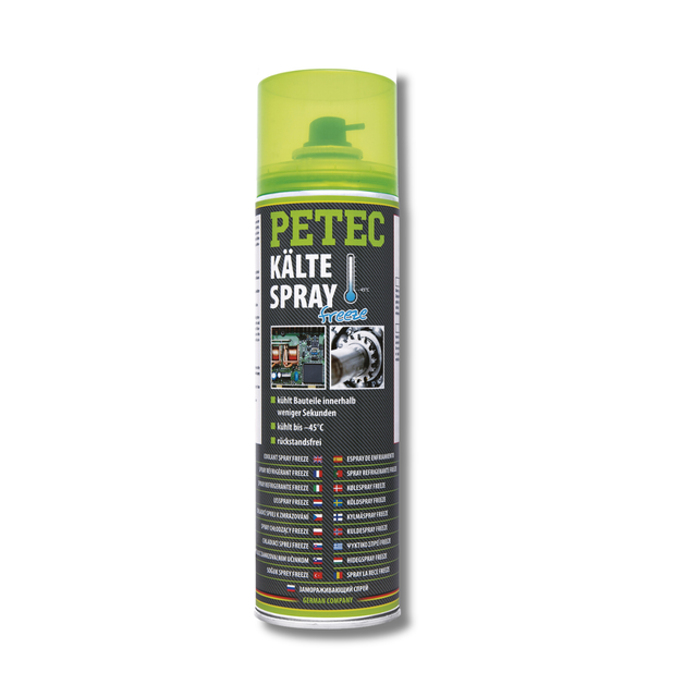 PETEC Kältespray 400 ml – Effektive Soforthilfe bei Überhitzung und festsitzenden Verbindungen