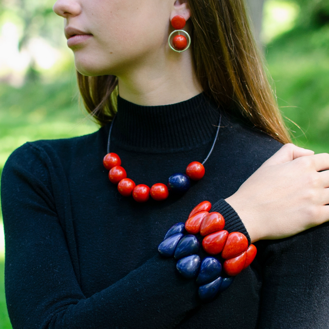 Collier Cosmos " Nodova "