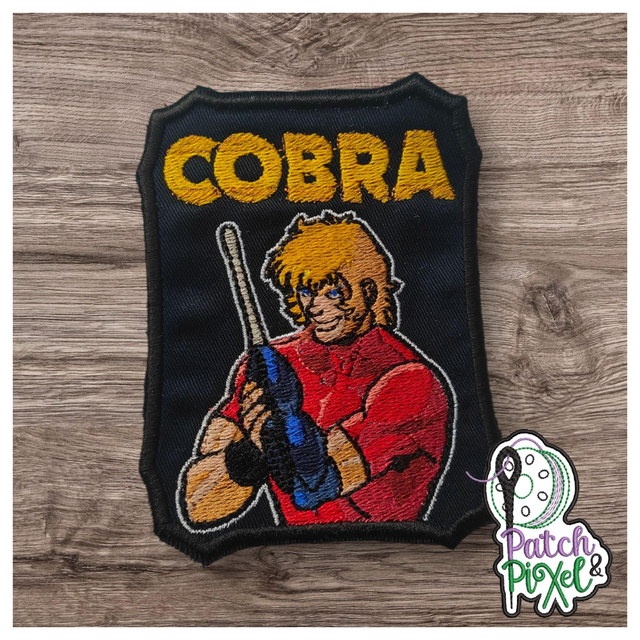 Patch brodé Cobra 