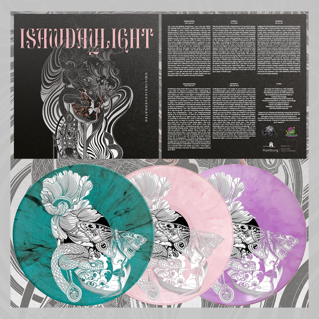 ‘smilingisoverrated’ 12&quot; vinyl