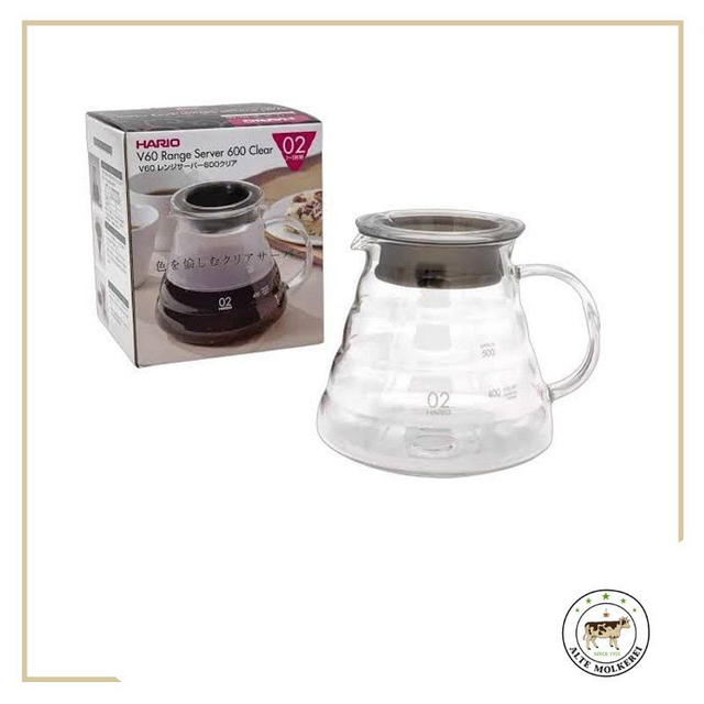 HARIO V60 Ranger Server 600 clear "02"