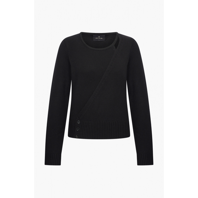 CalistaA5 Knitted sweater Black