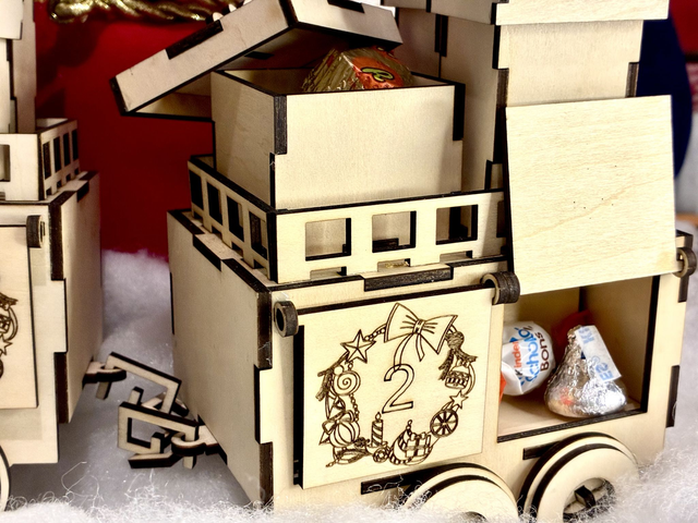 Train de l’Avent personnalisable