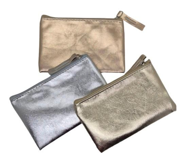 Porte-Monnaie personnalisable métallisés compacts et élégants