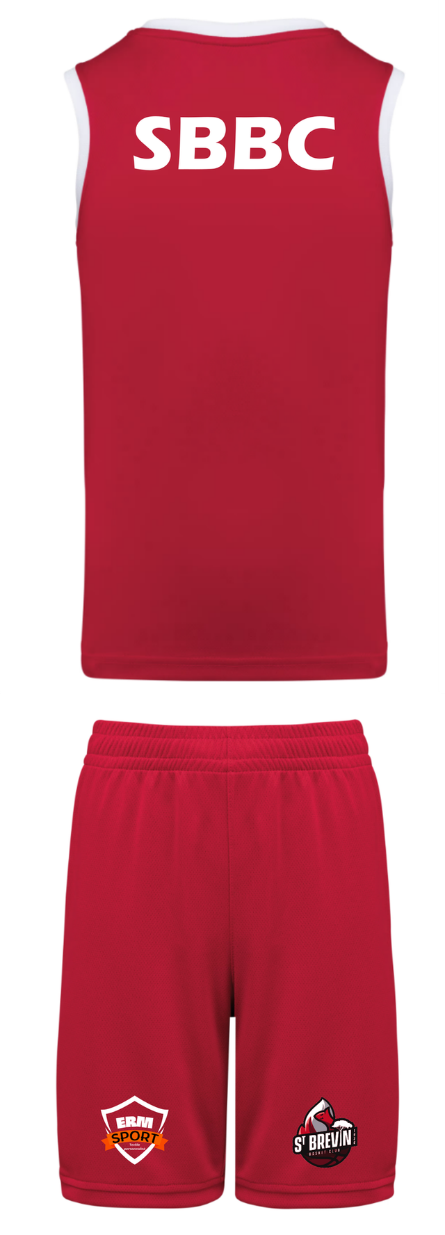 Ensemble basketball SBBC Rouge Homme