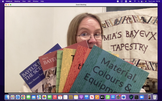 Mia's Bayeux Tapestry Zoom Presentation