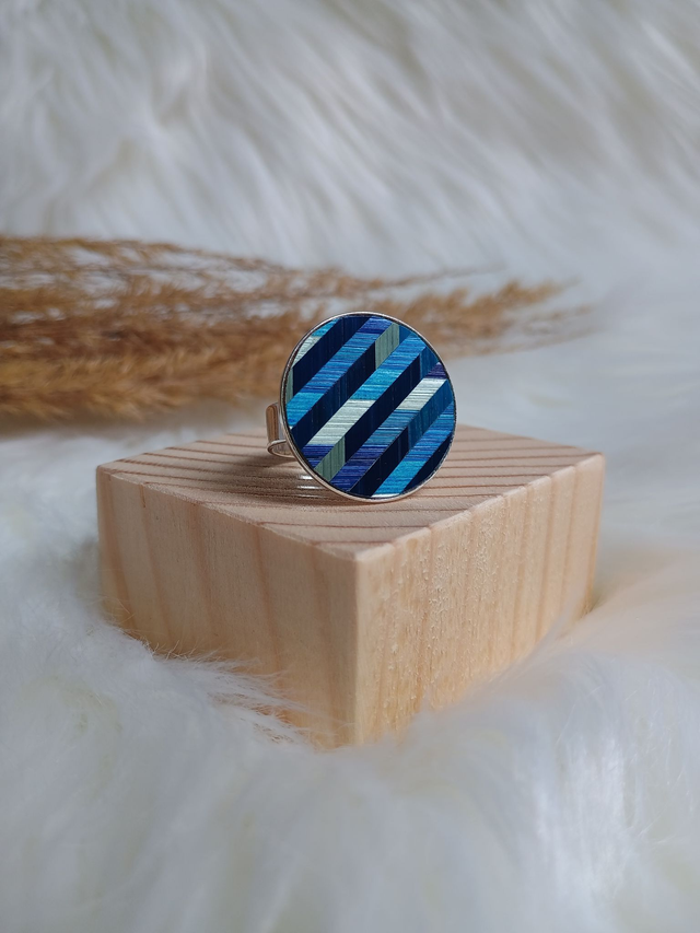 Bague PLATEAU Chevron