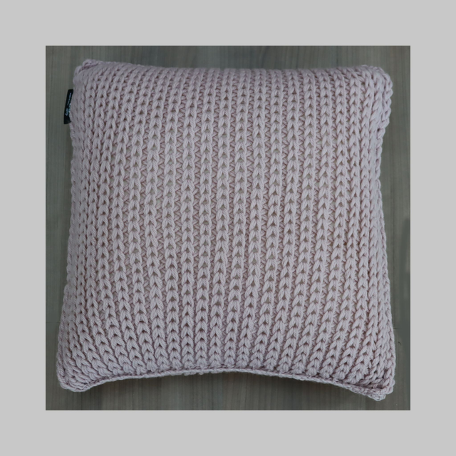 BASIC TRICOT cuscino CM. 40X40 col. rosa