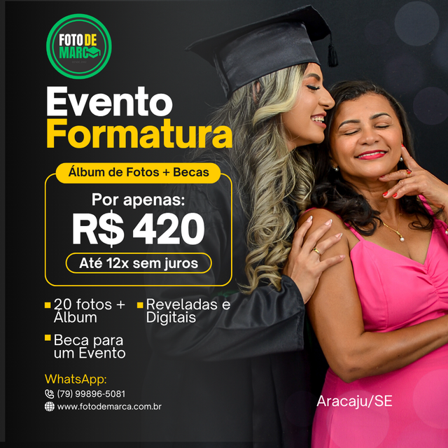 Cobertura Fotográfica de Formatura