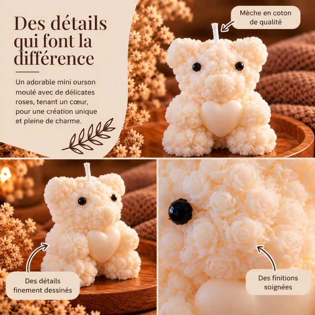 Mini Ours - Petit modèle 50 grammes