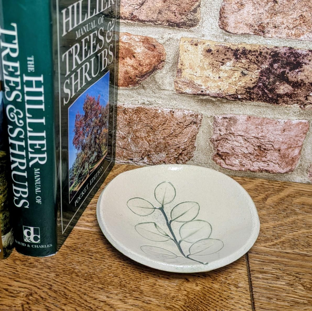 Botanical Stoneware Trinket Dishes by The Ceramic Botanist 