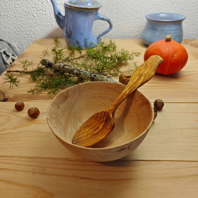Cuillère en aulne coti(échauffé)-C334