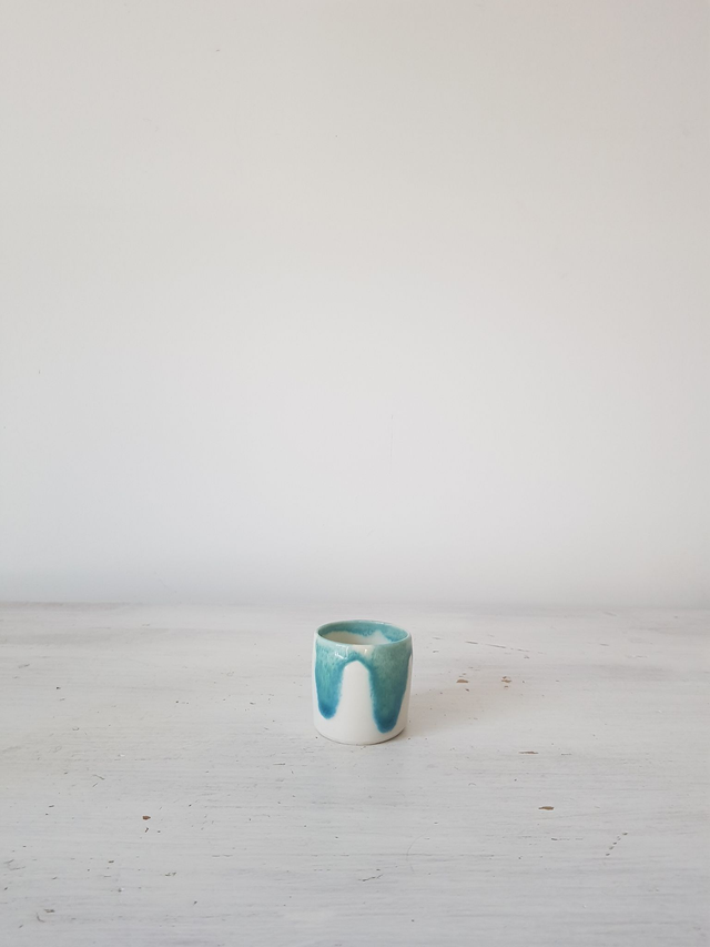 Tasse à café collection Blue Lagoon