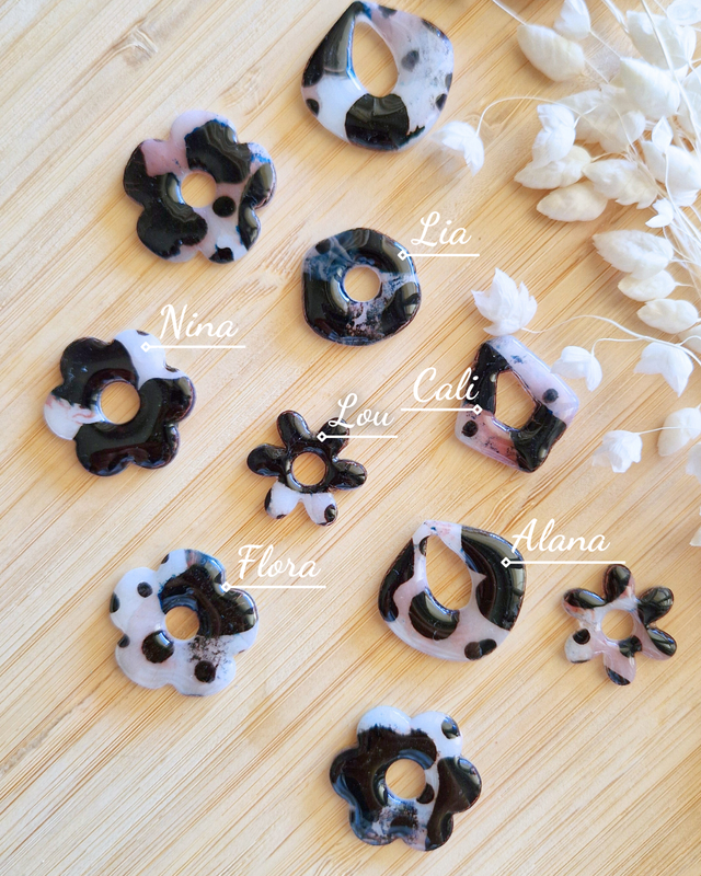 Noir translucide - Pampilles   