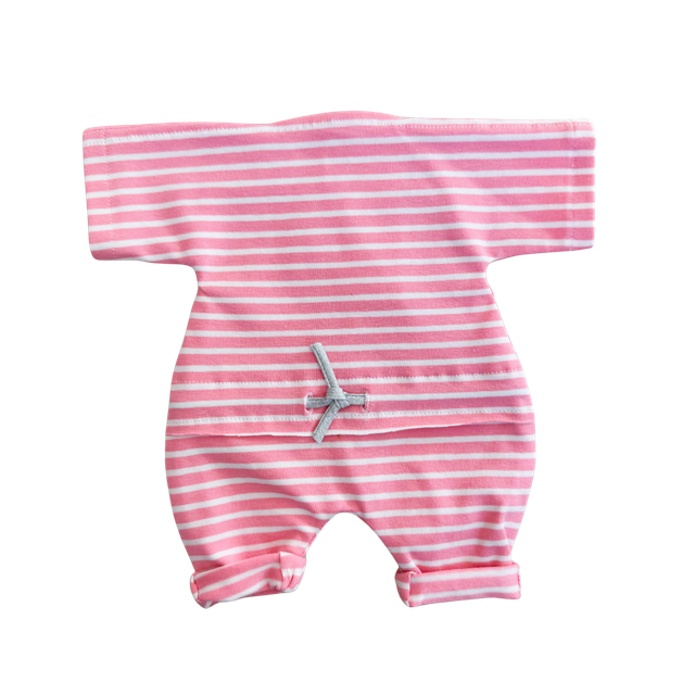 Combinaison marinière rose